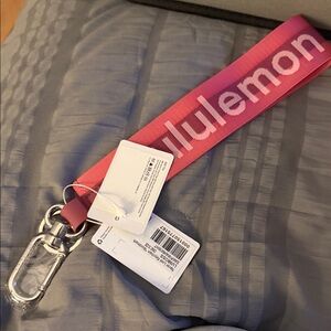 Lululemon Keychain Lanyard new